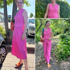Elegáns szoknya-mellény -nadrág varró workshop